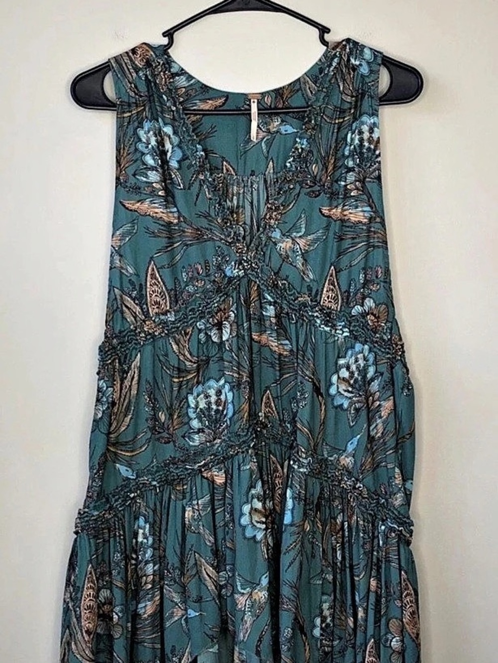 Lover & Friends Floral Mini Dress in Blue